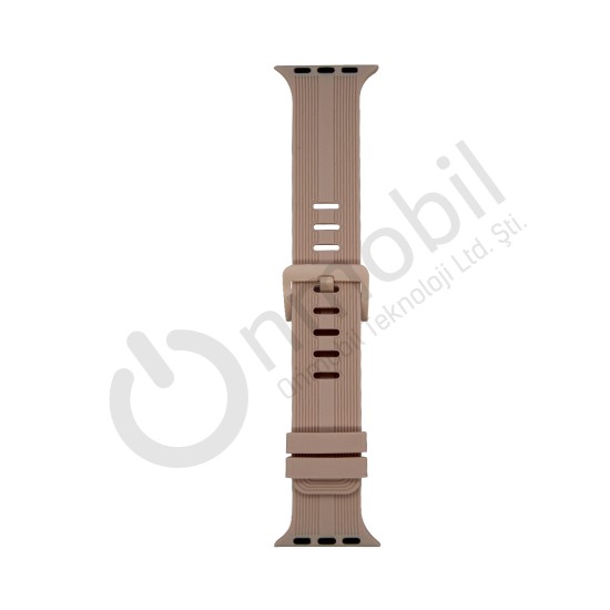 Apple Watch 45 Mm Akıllı Saat Kordonu Mt-72 PEMBE