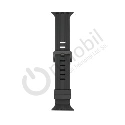 Apple Watch 38 Mm Akıllı Saat Kordonu Mt-86 SİYAH