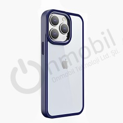 Iphone 12/12Pro Kasım Şeffaf Kılıf LACİVERT