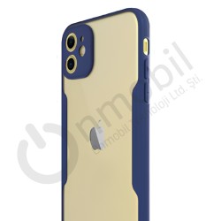 Iphone 13 Pro Bubble Şeffaf Kılıf LACİVERT