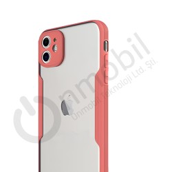 Iphone 13 Pro Bubble Şeffaf Kılıf TURUNCU