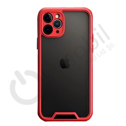 Iphone 13 Promax Fox Pro Şeffaf Kılıf KIRMIZI